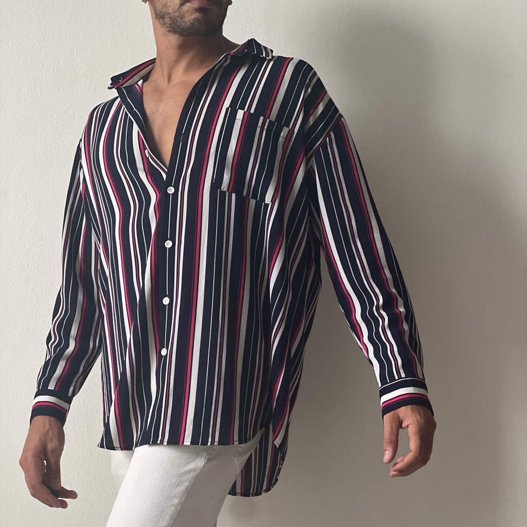 Multi Colored Button Down